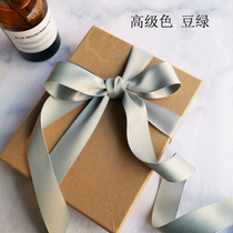 2 5cm smooth texture medium and high grade flower ribbon handmade diy hair accessories bow ribbon gift ribbon