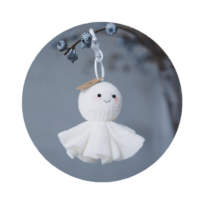 Mr Bu's original handmade muppet Super cute sunny Day doll pendant to get rid of bad luck and save cute