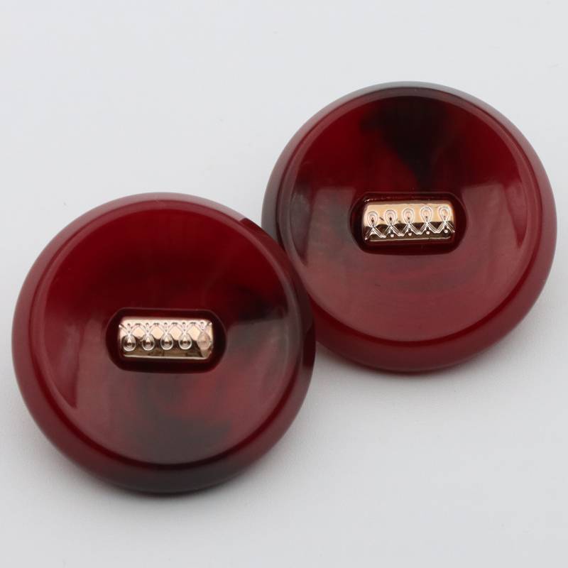 High-End New Coat Buttons, Round Woolen Cashmere Coat Sweater Jacket Buttons, Trench Coat Decorative Large Buttons