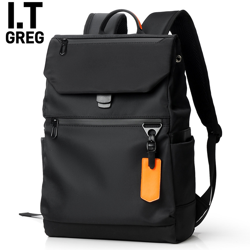 Hong Kong I.Tgreg Casual Backpack Korean Style Computer Bag Trendy Backpack Casual Large Capacity Travel Bag Student Bag