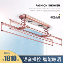 Delangsteen smart clothes rack Drying disinfection lighting APP remote control automatic lifting balcony household clothes rack