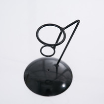 Ice cream stand black iron bracket egg stand Bracket Holder cone cone stand