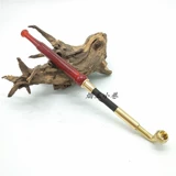 Агатовый латунный мундштук, латунная курительная трубка