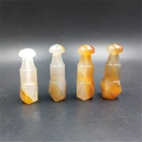 Натуральный агат сухой дым во рту Основные цвета и красивый новый стиль с сигаретами с палатами, одна вещь, одна картина свистка с сигарет с сигарет, дымовая посуда