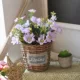Cây mô phỏng cây cảnh nhỏ giỏ hoa giả chậu trồng cây trong nhà phòng khách trong nhà cây xanh để bàn trang trí hoa đặt đồ trang trí - Hoa nhân tạo / Cây / Trái cây