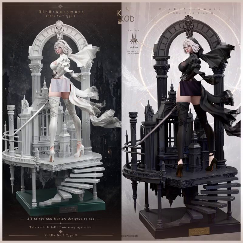 非现货KOD Studio 白金花嫁2B 雕像温柔治愈的收藏品_手办_淘宝游戏网