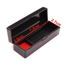 Bring your own Red simple printing table 25mm famous seal box seal box legal person seal box private seal financial spare seal seal box