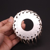 Thickened 20 digits can be marked key management board key hanging warehouse landlord dormitory hotel large key ring ring string