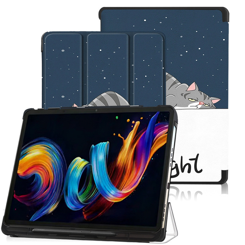 Suitable for Tcl Nxtpaper 11 Plus 11.5-Inch 9469X Tablet Protective Leather Case with Pen Slot Shell