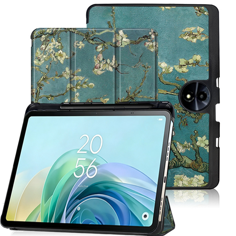 Suitable for 2024 Tcl Tab 11 Gen 2 Second Generation 9465X Tablet Protective Leather Case with Pen Slot Shell