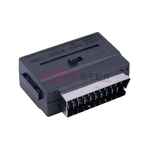 PS4 Wii DVD -роторный шкаф с 3RCA AV Роторный разъем Set -Top Box In/Out Troom Header