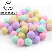 12mm food grade silicone ball baby pacifier chain bite stick DIY jewelry bracelet necklace accessories single price