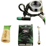 Луна русская дымовая чаша кальян чаша керамика голова Шиша Голова арабская вода аксессуары дым