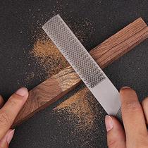 High-quality 8-inch four-in-one steel and wood file flat semicircular plate woodworking fitter integrated file multi-function file