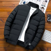 Áo khoác mới 2018 cho bố mùa đông mùa đông 40-50 tuổi áo khoác cotton cotton phù hợp với áo khoác cotton trung niên