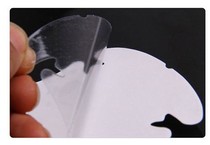 Handle protective patch door bowl handle adhesive film handlebar adhesive protective film 4 pieces of clothing