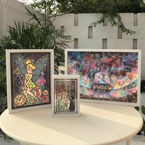 Solid wood transparent solid puzzle photo frame 15x10 18 2x25 7 25x36 transparent puzzle special frame