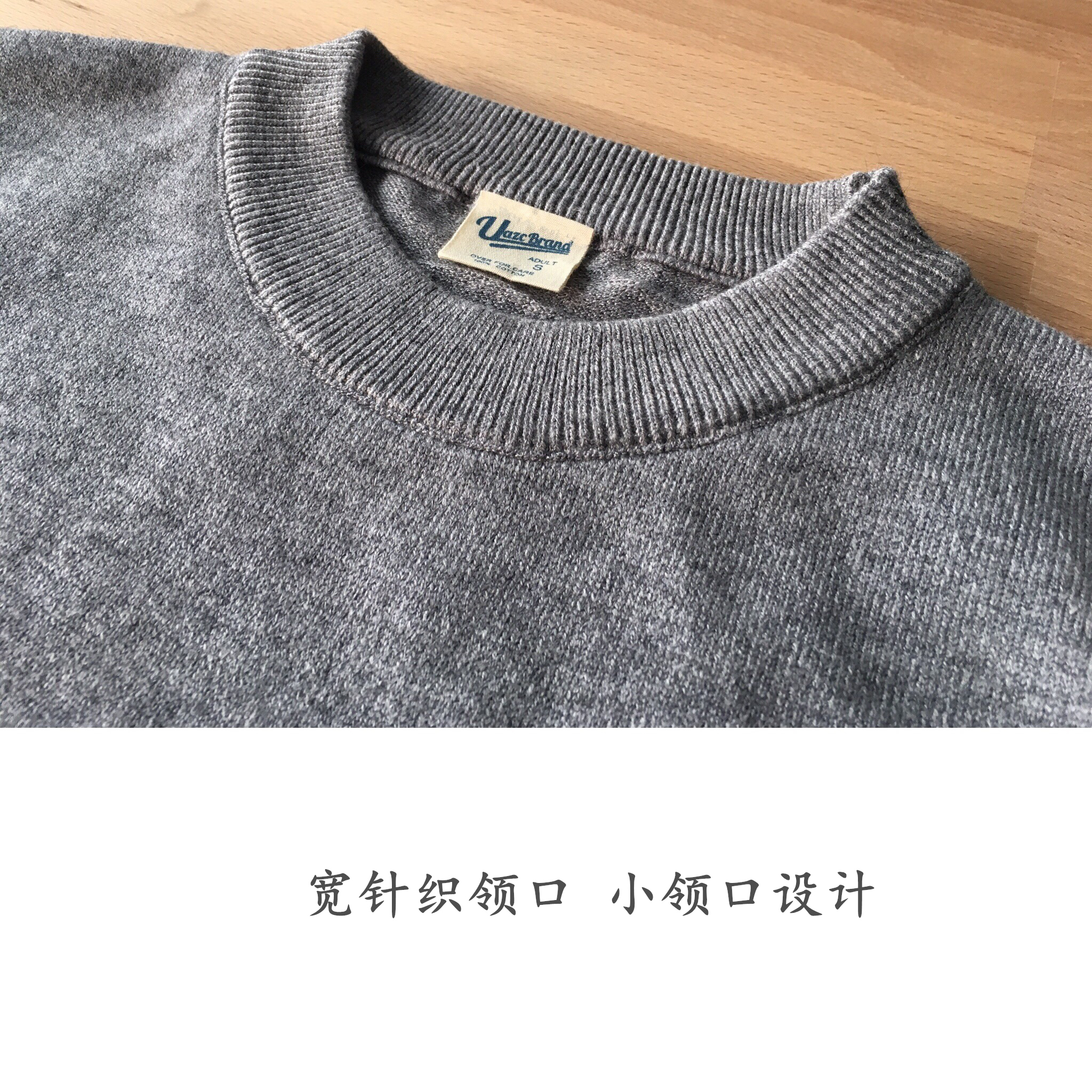 UAZC 17FW mùa đông mới không thể đủ khả năng bóng rắn màu cashmere vòng cổ áo len nam giới và phụ nữ vài dày ấm áo len