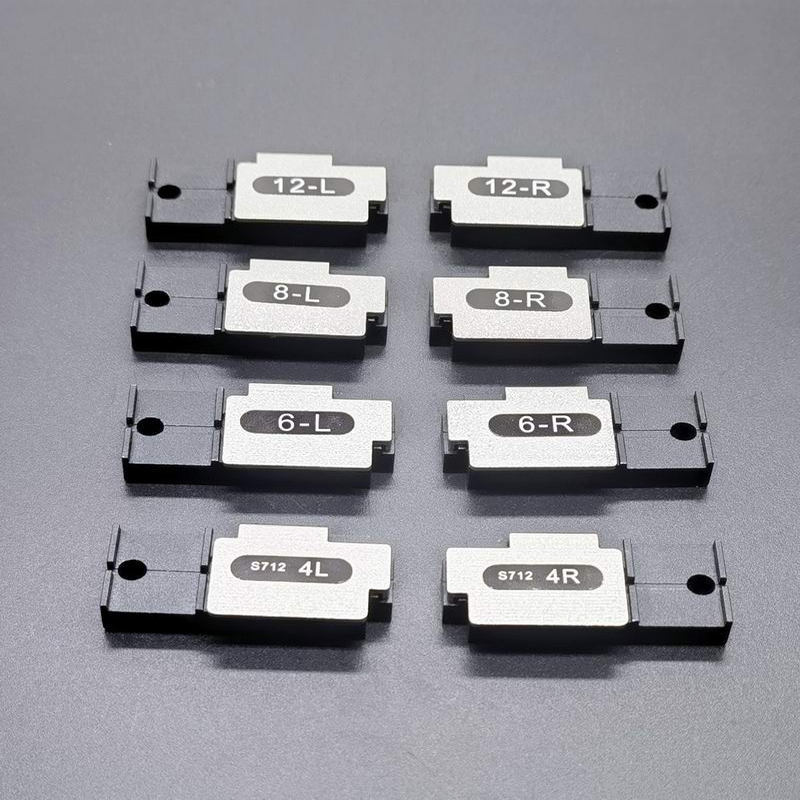 Fiber Optic Clamp S712-4/6/8/12/250/900 Furukawa Ribbon Fusion Splicer S123M S122M Clamp Fiber Optic Clamp S712-4/6/8/12/250/900 Furukawa Ribbon Fusion Splicer S123M S122M Clamp