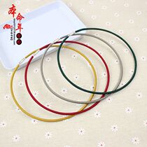 diy accessories handmade adult female collar choker rope Gold Jade Crystal beeswax pendant hanging rope