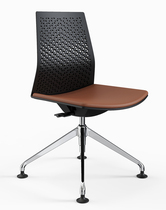 Nordic Wind Conferencing Chair Armrests In Talks Reception Chair Hollowed-out Backrest Office Chair Staff Computer Chair Book Viewing Chair