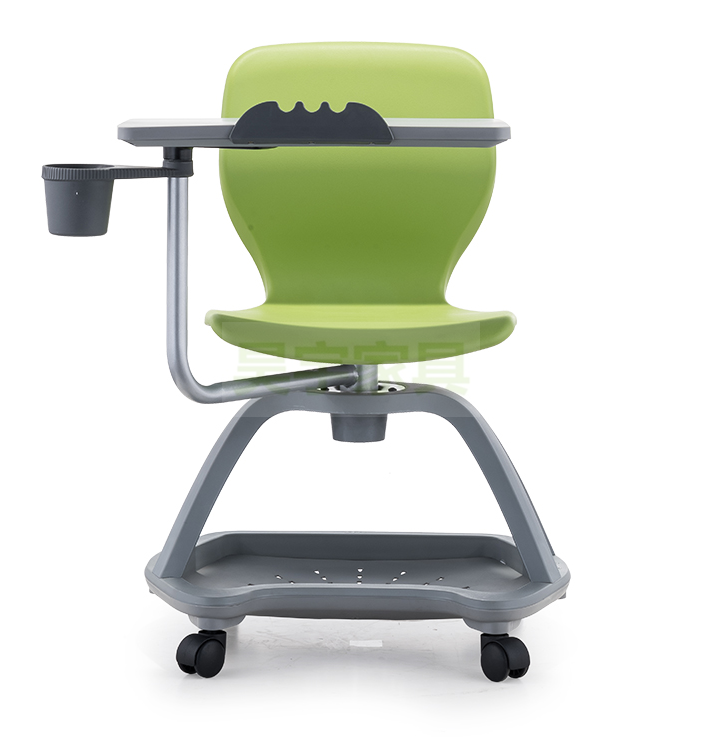 Pulley training chair with writing board table and chairs integrated chair teaching chair with table board writing chair Smart classroom table and chairs