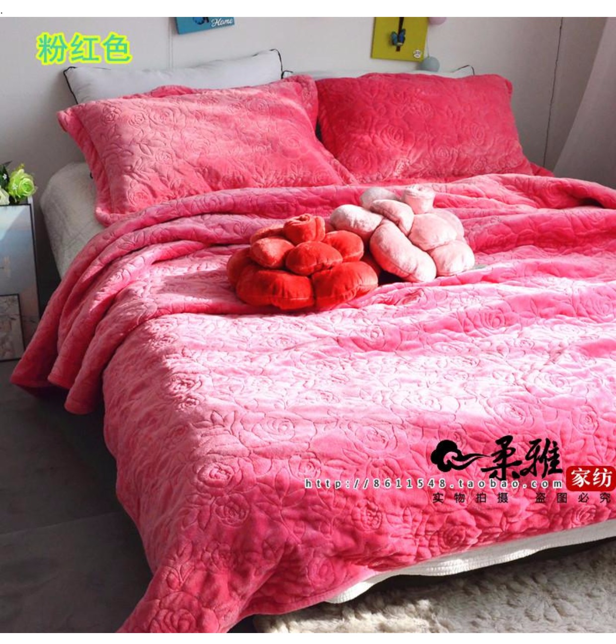 Mùa thu và mùa đông flannel trải giường sang trọng chăn bông bằng chăn mùa xuân và mùa thu nhung chăn mùa đông dày tấm chăn dày ga giường cotton