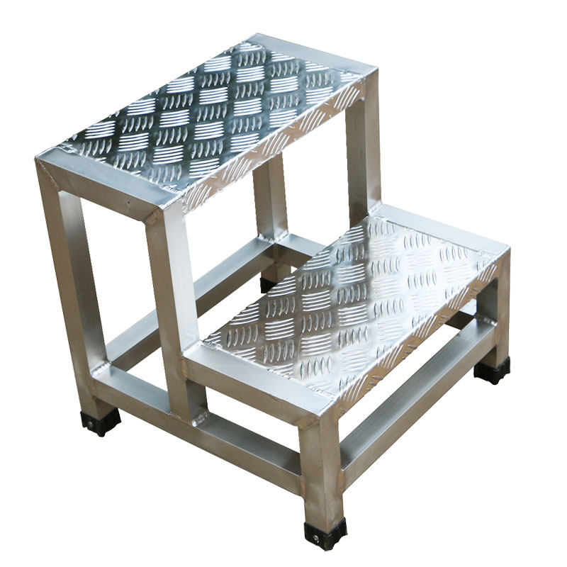 Chuangming aluminum alloy footsteps aluminum staircase staircase staircase staircase staircase staircase climb elevator customization