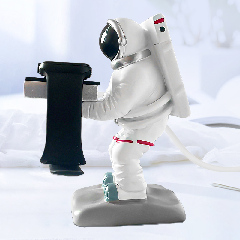 Suitable for Apple Watch Charging Stand, Creative Astronaut Space-Themed Huawei Gt2/3/4 Watch Charging Stand