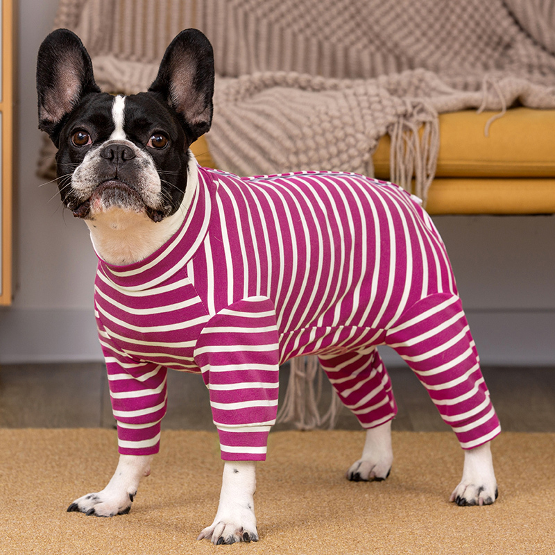 Pet Dog Clothes for Teddy, French Bulldog, Small Dogs, All-Inclusive, Unisex, Four-Legged, Sterilization and Weaning Clothes, Anti-Shedding
