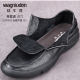 Summer Breathable Single Layer First Layer Cowhide Men's Shoes ຫນັງແທ້ Versatile Black Toe Round Toe Lace-up Business Casual Soft Leather Shoes