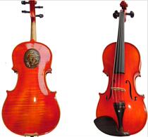 Special Cabinet Real Goods Upscale Violin Maple Wood Tiger Veins Pure Handmade Violin Whole Board Natural Paint Monoplate