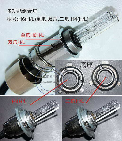 Xe máy Xenon Light Khởi động nhanh 35W55W65W Đặt bóng đèn Xenon đã sửa đổi đèn pha siêu sáng cho airblade 125