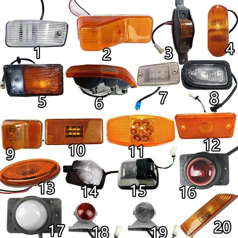 Suitable for Dongfeng Tianlong Tianjin 153 cab ceiling light steering door light cargo box side light wheel eyebrow light gantry light