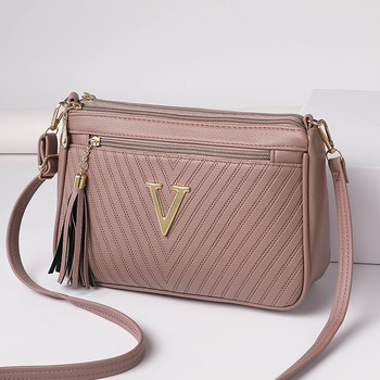 Crossbody bag for women, new style, large capacity, temperament, trendy embossed middle-aged and elderly shoulder bag, lightweight women's shoulder bag