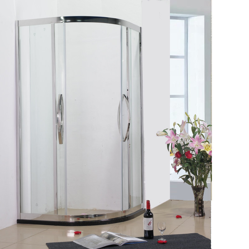 Custom shower room fan pure 304 stainless steel shower room integral tempered glass door partition bath room