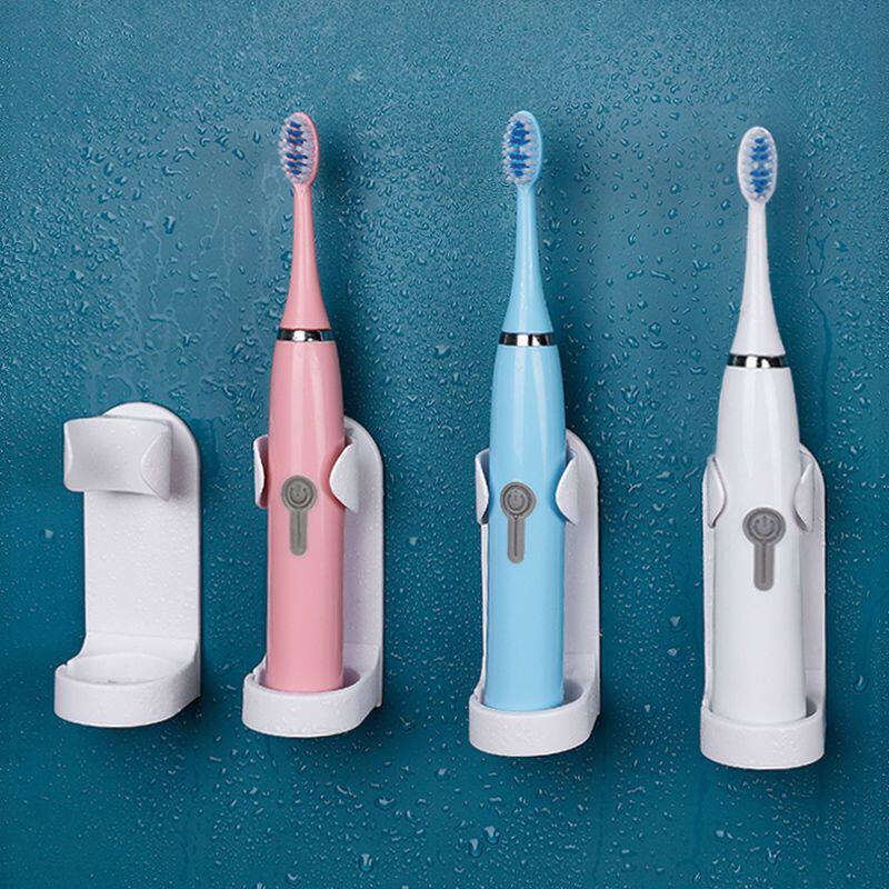 Free-Punch Electric Toothbrush Holder shelf Toothbrush Suspension Rack Suction Wall of Suction Wall-mounted Shelf Wall-mounted wall-mounted washstand
