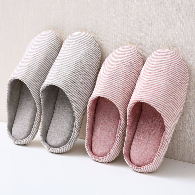 Fashion Baotou Women's Indoor Home Outwear Slippers Home Lovers Summer Home Linen Non-slip Soft Underfloor Sandals