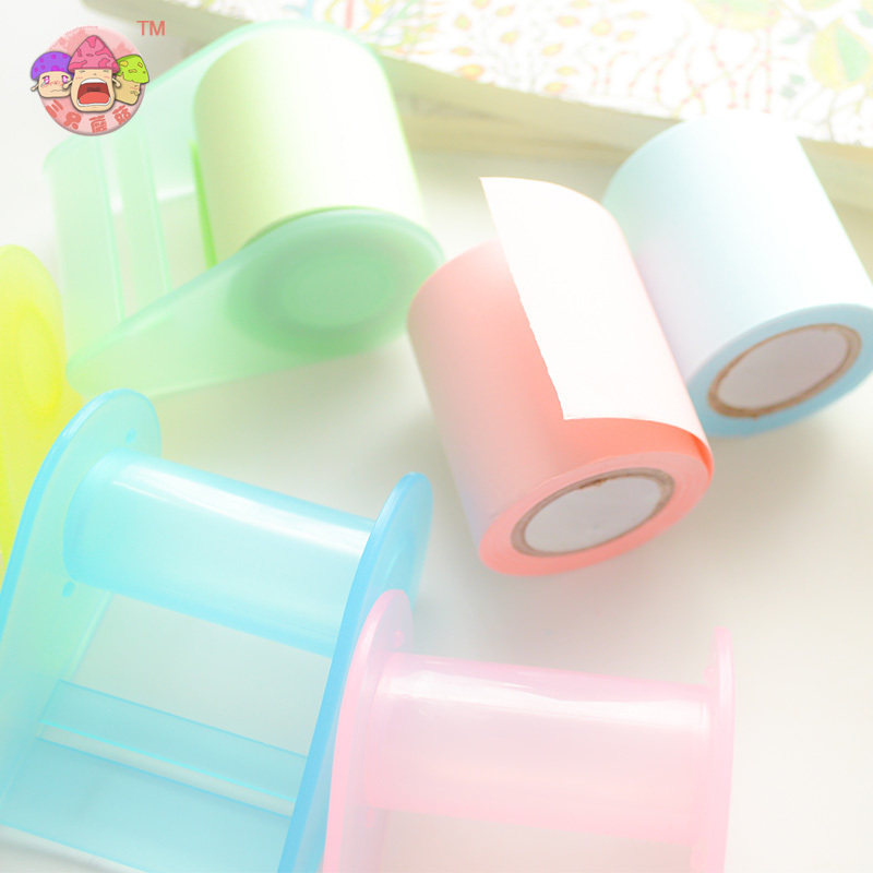 9 9 ● Korea stationery attaching adhesive tape holder convenient and creative convenience sticker convenience post sticker N sub-post Convenience Sticker