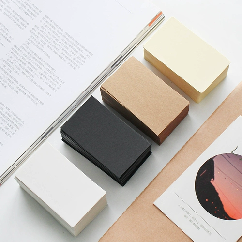 Корейские канцелярские товары Creative Caucatulation Paper Paper Card открытка бумаги старинная коробка