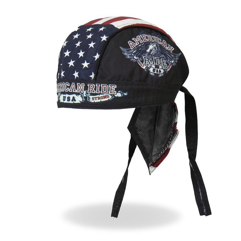 Harley Motorcycle Summer Personalized Headscarf Skull Hat Indian Gang Headgear Sweat-Absorbent and Breathable