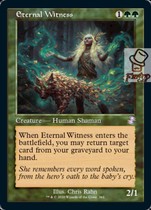 Magic The Gathering Eternal Witness Eternal Witness Sino-British C15 UMA TSR 2X2 Foil