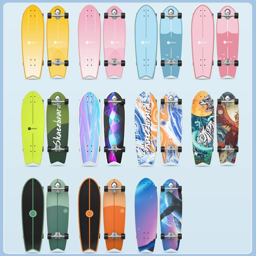 Entesi Land Surfboard Skateboarding Junior Scholar Road Rinsee Surfing лыжная тренировочная доска детская штрафная щетка улица