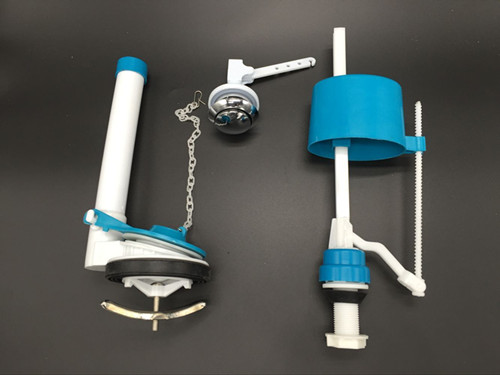 Toilet Accessories Children Toilet Water Tank Accessories Package Water Intake Valves Drain Valves Single Button Toilet Accessories