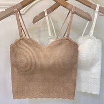 Ancient Crown Princess 46903 net red and beautiful back small harness Breasted Woman Inner Hitch Bottom External Wearing Vest With Chest Cushion Latex Underwear