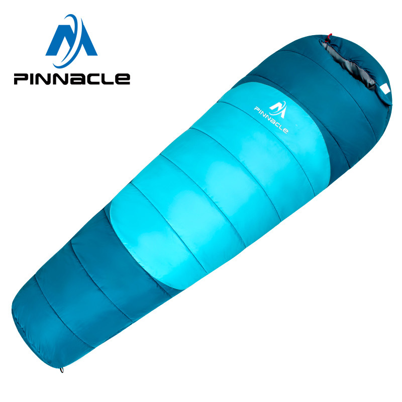 New Products Adult Sleeping Bag Hollow Cotton Colorful splicing compression Autumn and winter thickened warm-keeping and chill-proof Field camping