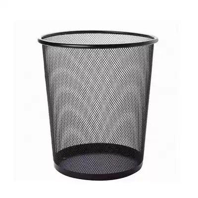 Thickened trash can storage bucket Anti-embroidery barbed wire trash can Household waste paper basket large, medium and small garbage bag tube