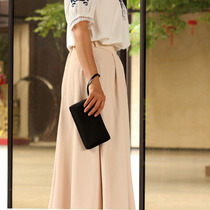 Waterproof male and female wrist handbag Canvas Tidal small mouth red makeup carrying with large capacity containing mobile phone bag handbags