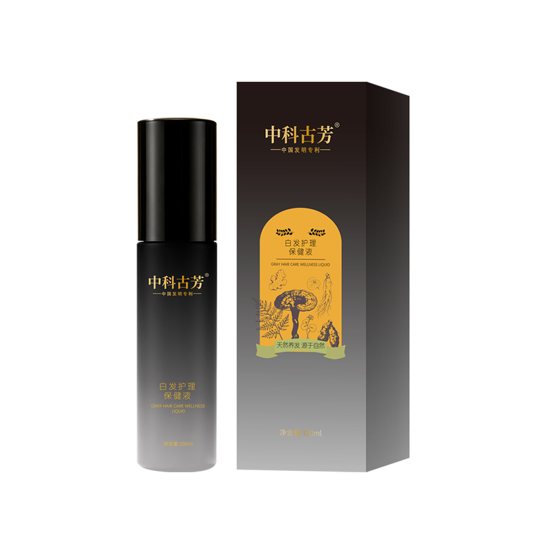 [Official Genuine Product] Zhongke Gufang Black Spirit Polygonum Multiflorum Hair Care Herbal Formula Plant Health Care Solution