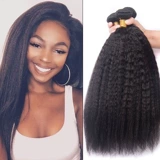 Si кровать волосы из странной прямой без remy -человеческие волосы погода